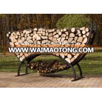 u shape firewood rack