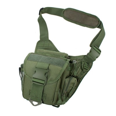 Tactical Messenger Bag EDC Sling Pack Fishing Tackle Bag One Shoulder Bag Multi-Functional Utility Pouch