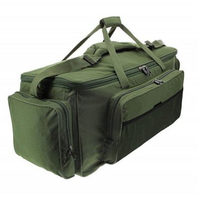 Green Insulated Fishing Carryall Carp Fishing Tackle Bag