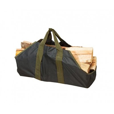 Heavy Duty Firewood Canvas Tool Tote Bags Fireplace Wood Log Carrier Holder Indoor for Firewood Rack