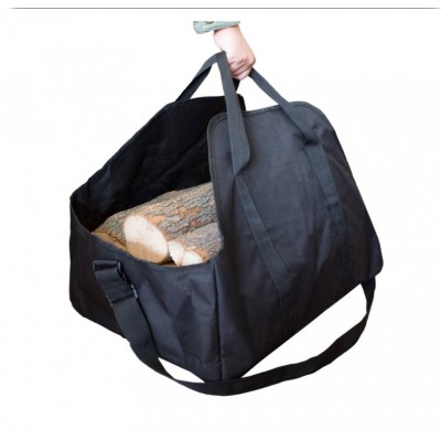 2020 hot sale durable canvas log carrier bag