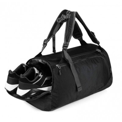 Lightweight Sports Bag Gym Bag Travel Duffel Backpack Weekend Bag with Shoe Compartment