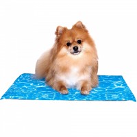 Dog Cooling Mat Pet Ice Pad Teddy Mattress Mat Small Large Cat Cushion Summer Keep Cool Pet Gel Cooling Dog Mat For Dogs