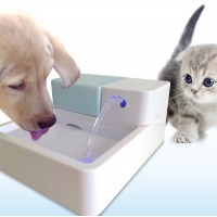 Plastic dog water bowls, automat pet dog water feeder